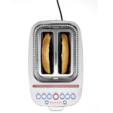 Broodrooster Solis Sandwich Toaster 8003 Zilver | Kookexpert